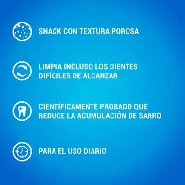 PURINA® DENTALIFE® snacks para perros grandes Beneficios