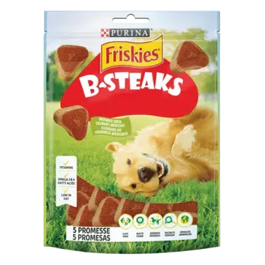 PURINA®  FRISKIES®  B-Steaks Vista Frontal