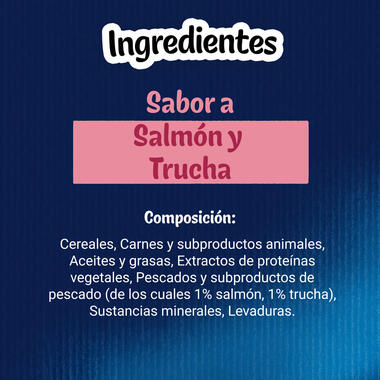FELIX® Crispies Salmón y Trucha 45g Beneficios