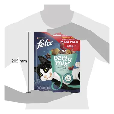 FELIX® Party Mix Ocean Maxi Pack 5x200g Vista Frontal