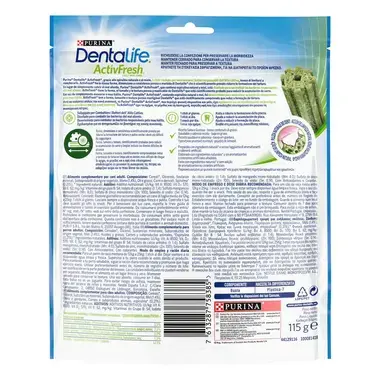 PURINA® DENTALIFE® Active Fresh Medium Vista Trasera