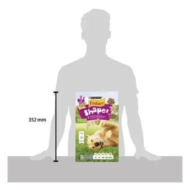 PURINA®  FRISKIES®  Shapes Vista Frontal