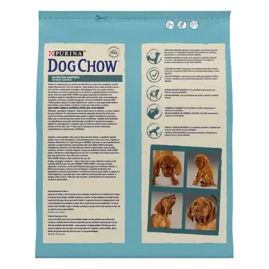 Dog chow cachorro pollo nuevo pack reverso