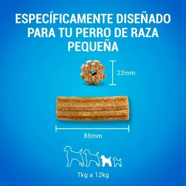 PURINA® DENTALIFE® Small Multipack sticks Tamaño