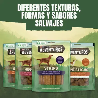 PURINA® AdVENTuROS Nuggets Aroma a Jabalí