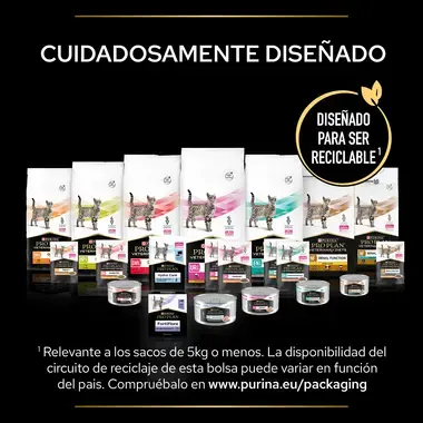 PURINA® PRO PLAN® VETERINARY DIETS FELINE EN Gastrointestinal Sobres Salmón