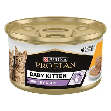 PURINA® PRO PLAN® Gato Lata Mousse Baby Kitten Rico en Pollo