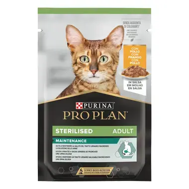 PRO PLAN Sterilised NUTRISAVOUR Chicken in Gravy Wet Cat Food