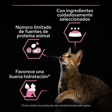 PURINA® PRO PLAN® Gato Adulto DELICATE Mousse rico en pavo