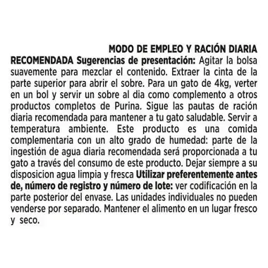 PURINA® GOURMET® Nature's Creations Soup atún natural y guarnición de gambas 40g